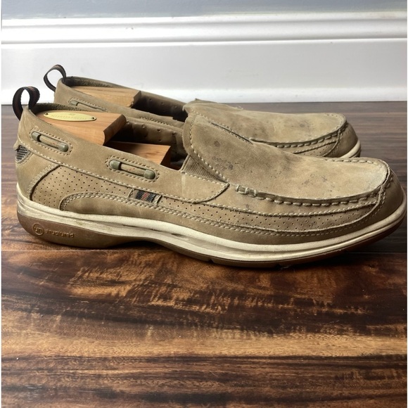 Unstructured by Clarks Suede Boat Shoes Size 12 M - Picture 2 of 12